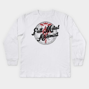 Full Metal Alchemist Kids Long Sleeve T-Shirt